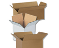 corrugated boxes, stock and custom